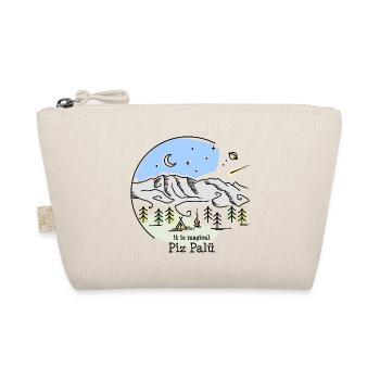Piz Palü Mountain Pontresina Bernina Bernina Group - Organic Pouch - nature - Front