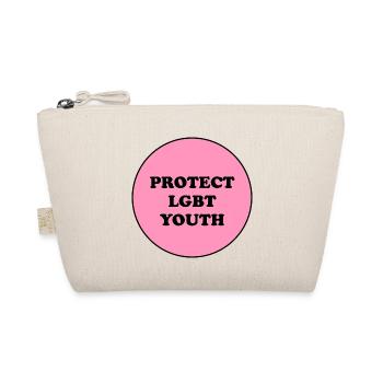 Protect LGBT Youth - Organic Pouch - nature - Front