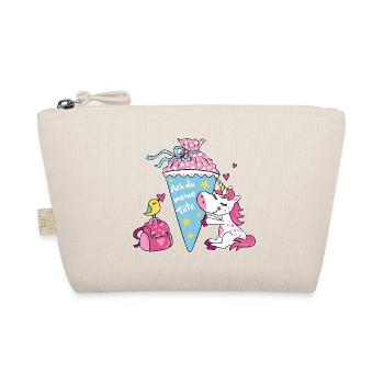 School enrollment unicorn. Oh my bag! - Organic Pouch - nature - Front