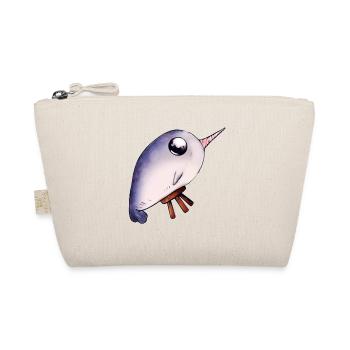 Narwhal - croquis de bébé dans un style bande dessinée en couleur - Trousse biologique - nature - Devant