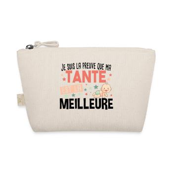 Tante Bébé Cadeau Nourrisson Naissance - Trousse biologique - nature - Devant