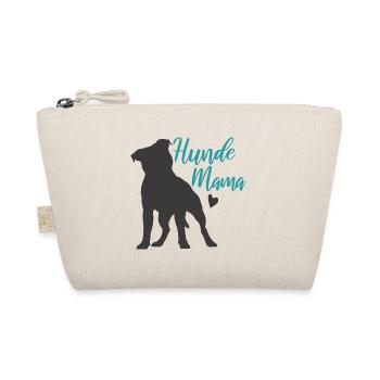 Hunde Mama Hundehalterin Geschenkidee - Bio-Täschchen - Natur - Vorne