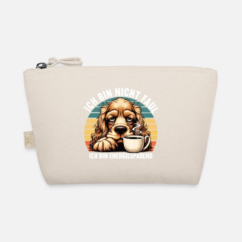 Ich Bin Nicht Faul Cocker Spaniel Cockerhund Bio-Täschchen