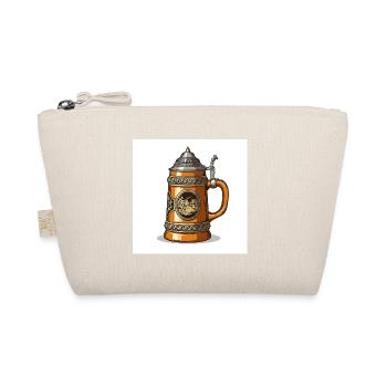 Ein kühles Blondes im traditionellen Bierkrug - Bio-Täschchen - Natur - Vorne