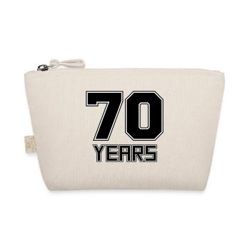 70 years - Organic Pouch - nature - Front