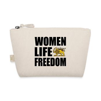 Women life freedom - Bio-Täschchen - Natur - Vorne