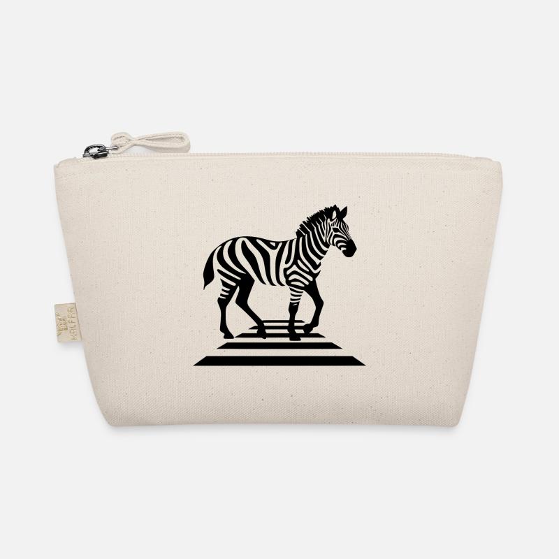 Zebra on zebra crossings Organic Pouch
