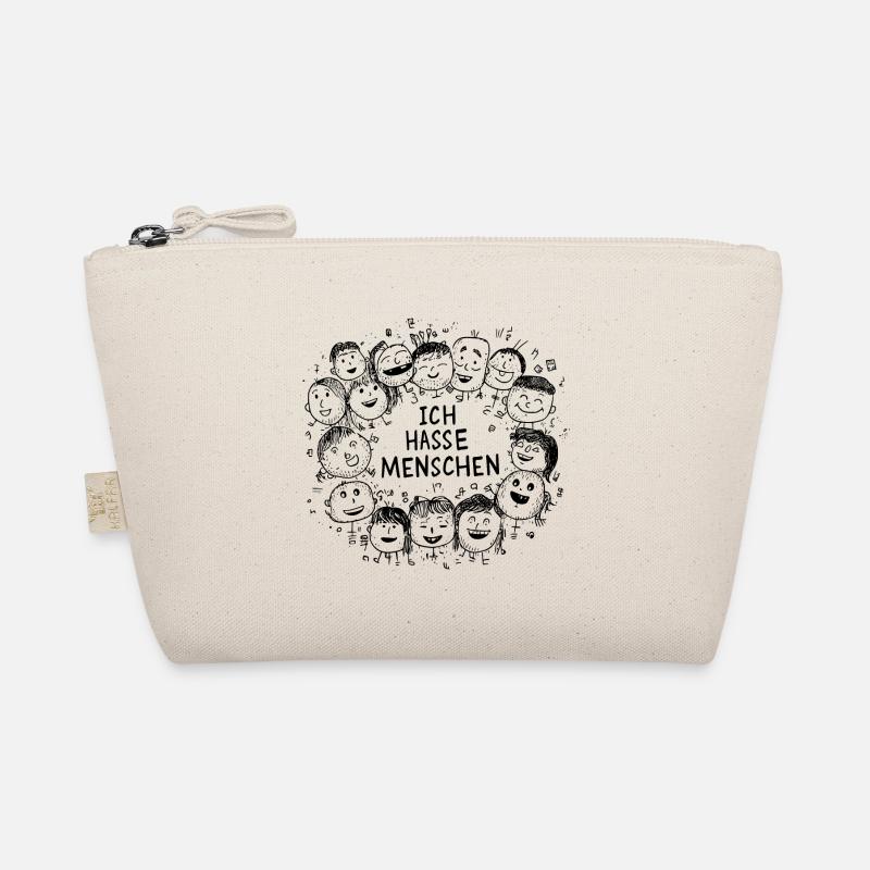Ich hasse Menschen Bio-Täschchen
