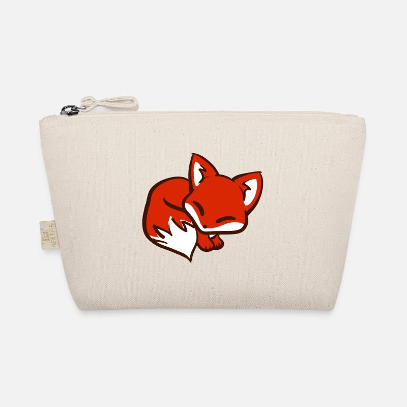 Cute Fox / Cute Fox / Mignon renard Organic Pouch