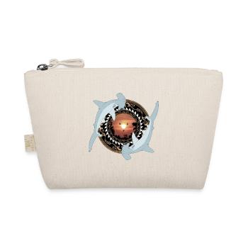 Hammerhead Shark Hawaiian - Organic Pouch - nature - Front