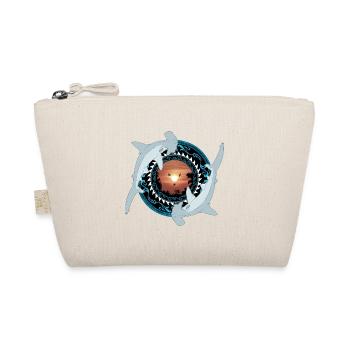 Hammerhead Shark Hawaiian - Organic Pouch - nature - Front