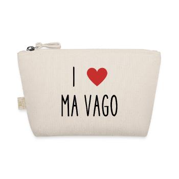 i love ma vago - Trousse biologique - nature - Devant