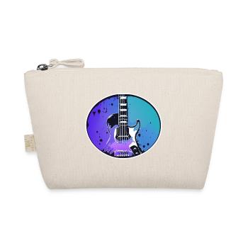 Gitarre - Bio-Täschchen - Natur - Vorne