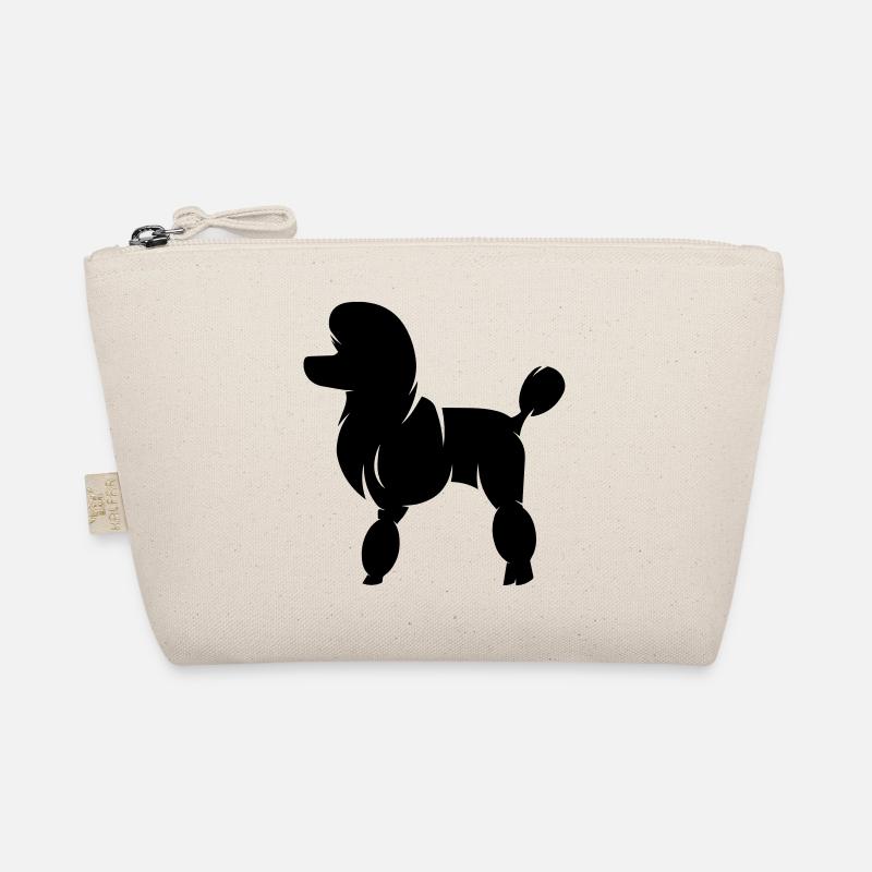 King Poodle Silhouette Trousse biologique