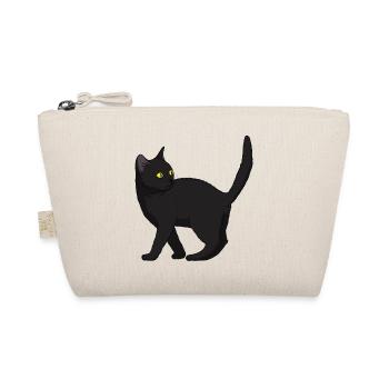 Cat Black - Organic Pouch - nature - Front