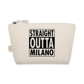 Straight Outta Milano - Organic Pouch - nature - Front