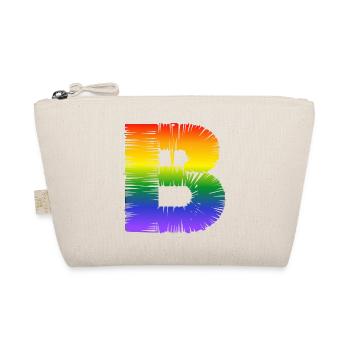 Rainbow B - Organic Pouch - nature - Front