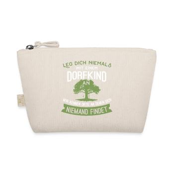 Dorfkind Baumhaus Dorf - Bio-Täschchen - Natur - Vorne