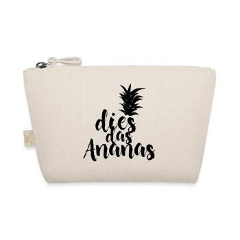 dies das Ananas - Bio-Täschchen - Natur - Vorne
