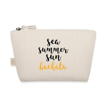 sea summer sun bachata - Bachata Dance Shirt - Bio-Täschchen - Natur - Vorne