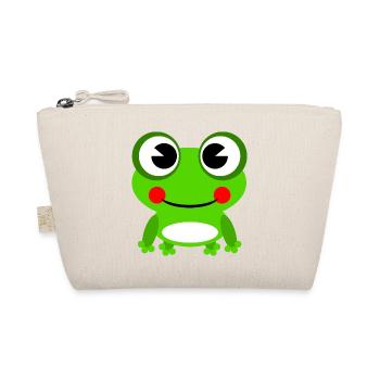 frog - Organic Pouch - nature - Front