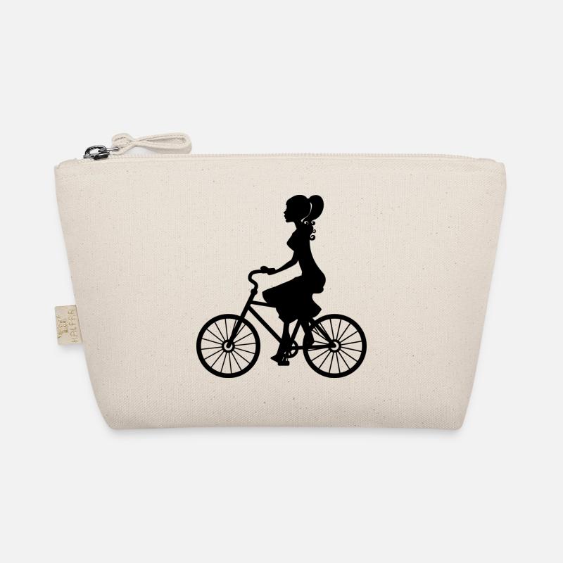 Fahrrad Mädchen Bio-Täschchen