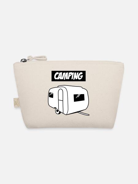 Camping - Bio-Täschchen - Natur - Vorne