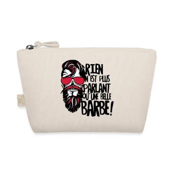 tete de mort hipster barbu citation rien parlant b - Trousse biologique - nature - Devant