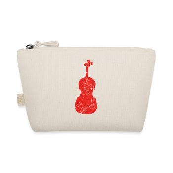 sport geschenk hobby christmas TUBA TROMPETE fiddl - Bio-Täschchen - Natur - Vorne