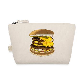 Burger Cheeseburger Gigant - Bio-Täschchen - Natur - Vorne
