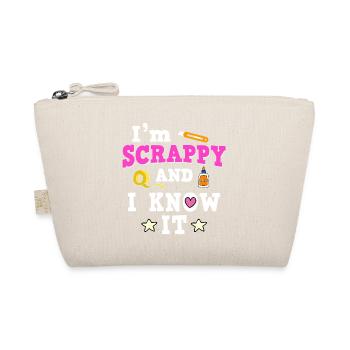 I'm Scrappy And I Know It - Bio-Täschchen - Natur - Vorne