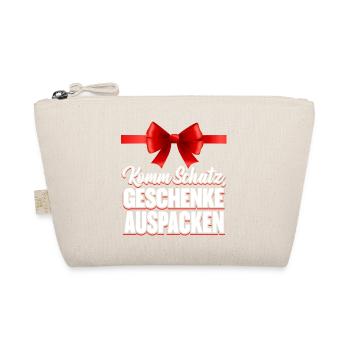 Geschenke auspacken - Bio-Täschchen - Natur - Vorne