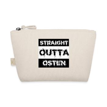 Straight Outta Osten Geschenk Ossi - Bio-Täschchen - Natur - Vorne