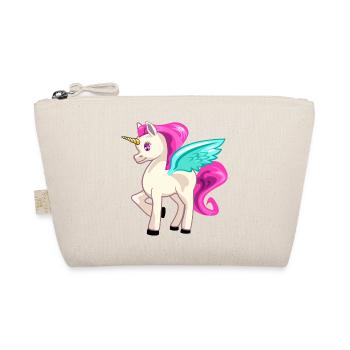 Einhorn Shirt by Frank - Bio-Täschchen - Natur - Vorne