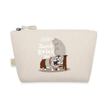 Chien agace chat endormi - Trousse biologique - nature - Devant