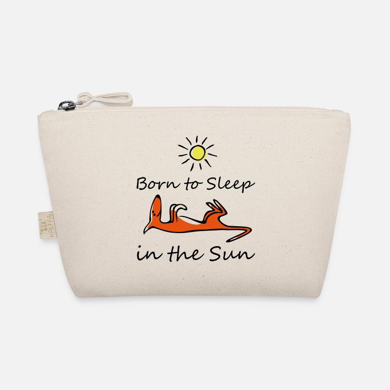 Born to sleep in the sun - Bio-Täschchen - Natur