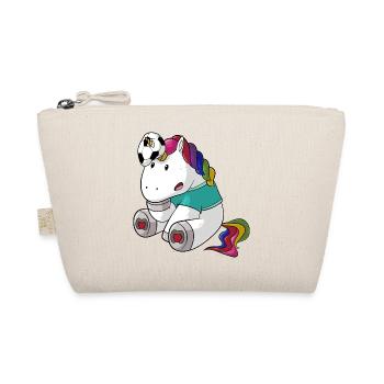 Heading comic unicorn - Organic Pouch - nature - Front