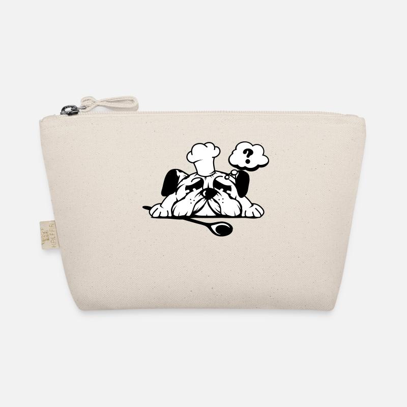 Comic speech bubble question mark Organic Pouch