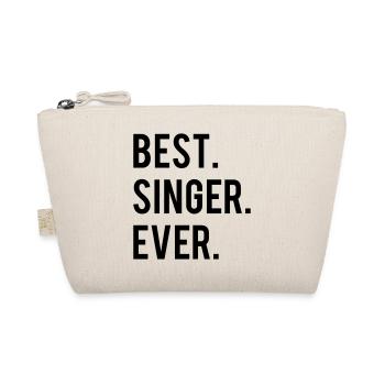 Best Singer Ever - Bio-Täschchen - Natur - Vorne