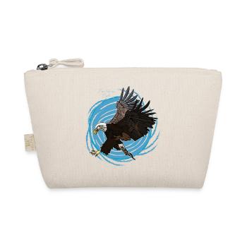 Adler, Eagle, Free - Bio-Täschchen - Natur - Vorne