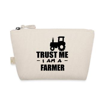 trust me i m a farmer 2 - Organic Pouch - nature - Front