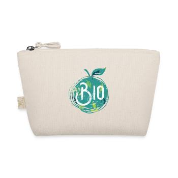 Vegan vegetarian animal welfare gift idea - Organic Pouch - nature - Front