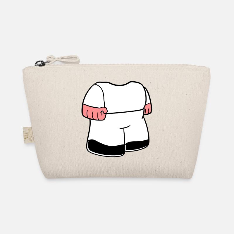 Body dwarf small face head funny comic Organic Pouch