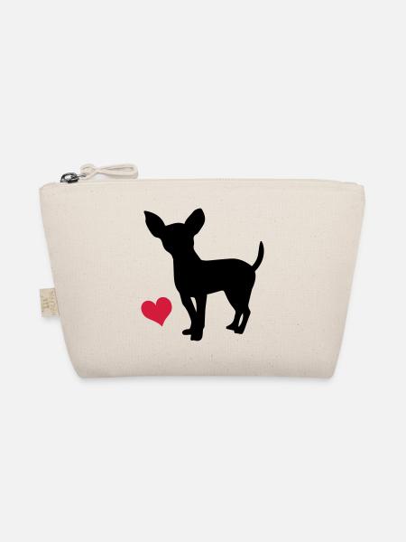 Chihuahua - Organic Pouch - nature - Front