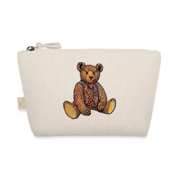 Aquarell Ted - Bio-Täschchen - Natur - Vorne