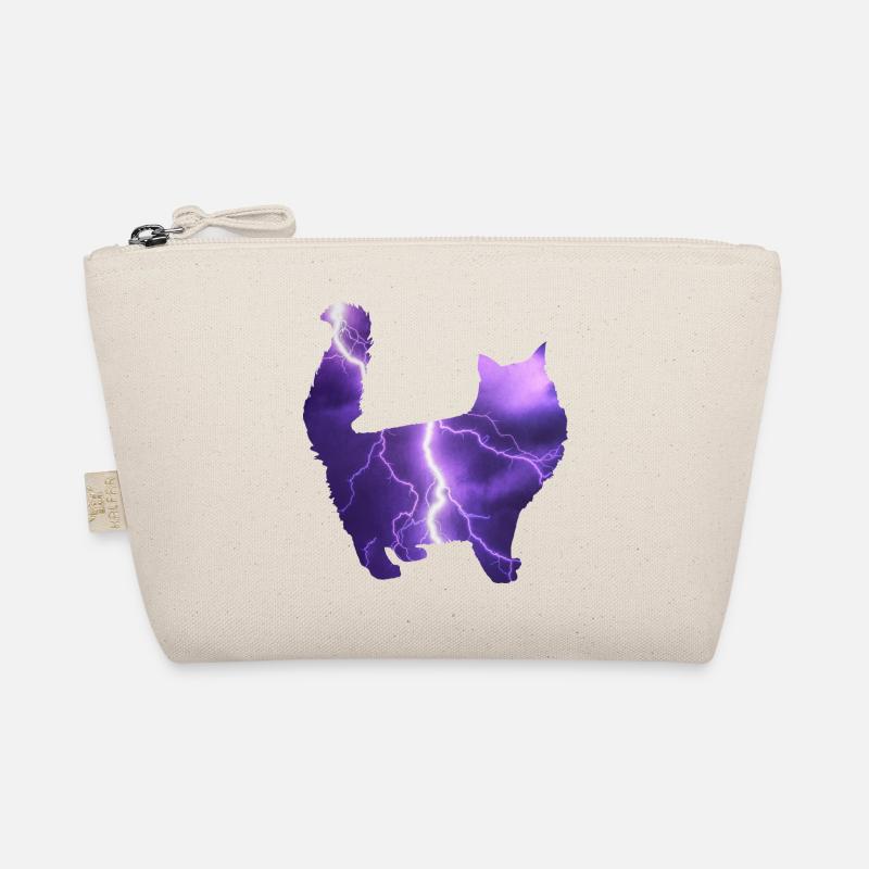 Chat chat flash lune étoiles cadeau Trousse biologique