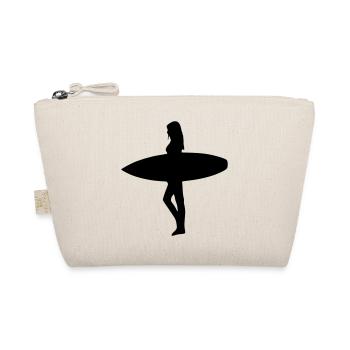 Surfer Girl - Organic Pouch - nature - Front