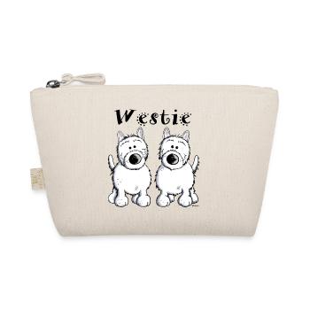 Cute West Highland Terrier - Organic Pouch - nature - Front