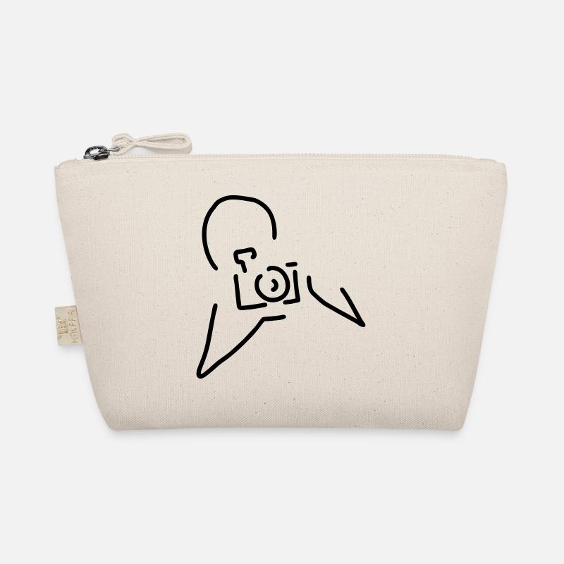 fotograf mit kamera Bio-Täschchen