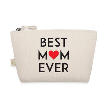 Best Mom Ever - Organic Pouch - nature - Front